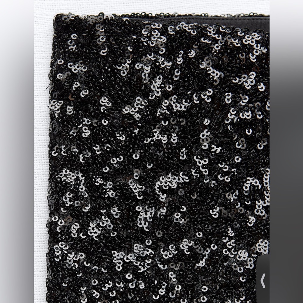 Flared Sequin Leggings - image 3